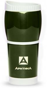 Автокружка с двойной стенкой болотный цвет