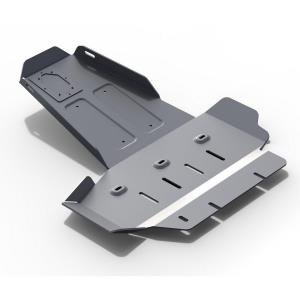 Защита картера + КПП Jeep Wrangler JK 2D, 4D, V - 2.8D,МКПП (2007-2017)