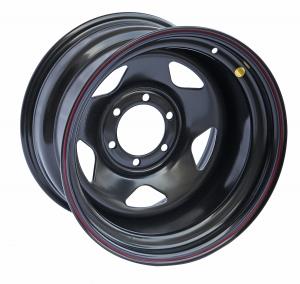 Диск усиленный Тойота Ниссан стальной черный 6x139,7 10xR17 d110 ET-40 (треуг.)