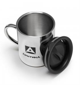 Термокружка полированная