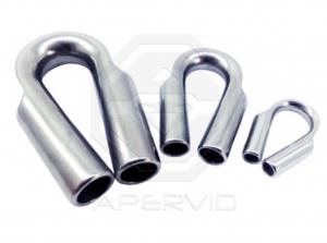 Коуш для троса диаметр 10-11 мм