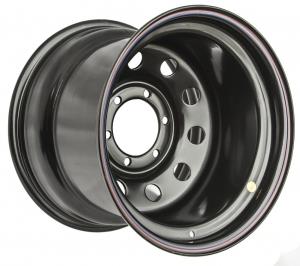 Диск усиленный Тойота Ниссан стальной черный 6x139.7 12xR16 d110 ET-55