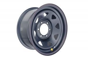 Диск усиленный Toyota Hilux 2.5D, 3.0D стальной черный 6x139,7 8xR16 d110 ET+10 (треуг. мелк.)