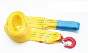 Буксировочный ремень Tplus 8/13т 5м (авто до 4.5 т) Крюк/Петля