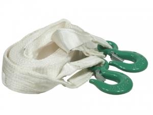 Ремень буксировочный, динамический разрывная нагрузка 4т. 8 м. (60 мм) с крюками