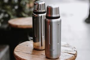 Термос для напитков, вакуумный, бытовой