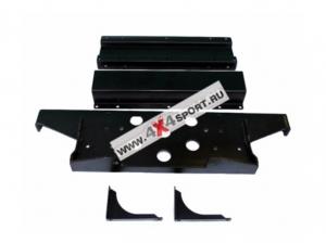 Плошадка для скрытой установки лебедки в штатный передний бампер Volkswagen АМАRОК