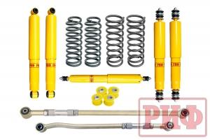 Лифт-комплект РИФ Nissan Patrol Y60 и Y61 до 2000 года лифт 100 мм (правый руль)