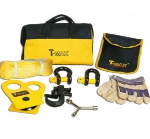 Набор аксессуаров (блок, шаклы, стропа, крюк, перчатки) T-Max
