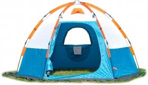 Палатка для зимней рыбалки Maverick Ice 2 (голубой / белый)