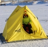 Палатка зимняя двускатная HELIOS DELTA YELLOW, утепленная