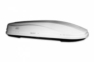 Бокс автомобильный Магнум 420 (белый, тиснение «карбон») (1990х740х420) Быстросъём