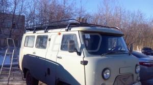 Багажник  УАЗ 3741,2206 ( Микроавтобус) -грузовая платформа