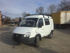 Багажник для ГАЗ 2752(Соболь) - грузовая платформа c сеткой