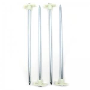 Колышки "СЛЕДОПЫТ" для палатки опорные, T-образные. L-28 см., 4 шт.