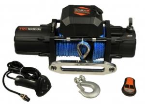 Лебедка автомобильная 4REVO 10000 12V с синтетическим тросом