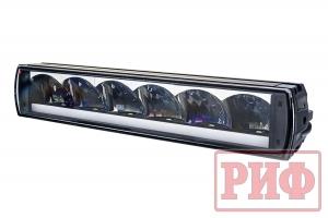 Фара дальнего света РИФ 306 мм 72W LED с ДХО