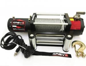 Лебедка автомобильная 4REVO SRX Fast Speed 10000 12В стальной трос