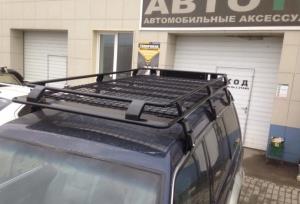 Багажник экспедиционный для Mitsubishi Pajero ll с сеткой