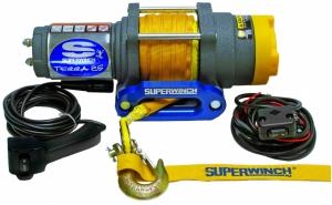 TERRA 25 лебедка электрическая 12В с синтетическим тросом