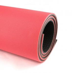 Коврик туристический ISOLON Camping 10 1800х600х10 серый/красный, с утяжками