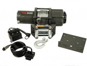 Лебедка для квадроцикла 4REVO S3500-A 12V со стальным тросом