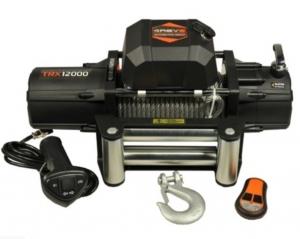 Лебедка автомобильная 4REVO 12000 24V со стальным тросом