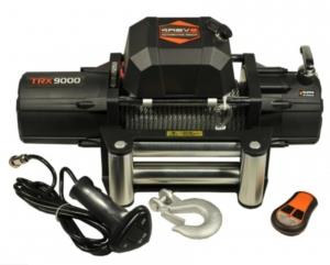 Лебедка автомобильная 4REVO 9000 12V со стальным тросом
