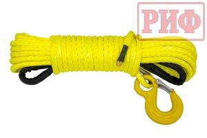 Трос для лебёдки синтетический РИФ 11 мм/25 м (готовый)
