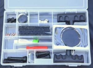 Набор ремонтный для бескамерных шин и камер с золотниками