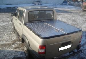 Крышка кузова УАЗ пикап распашная, аллюминий