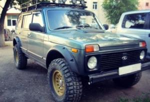 Расширители колёсных арок ВАЗ-2131 LADA NIVA 4x4 5 дверей (Под резанные арки колёс)