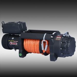 MW E12500S Лебедка автомобильная электрическая с синтетическим тросом