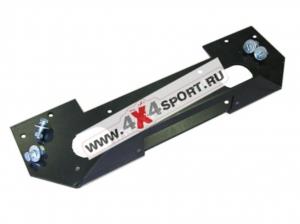 Площадка под лебедку в штатный бампер УАЗ Патриот