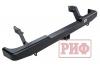 Бампер РИФ силовой задний Mazda B2500/BT50, Ford Ranger T5 2006-2010 с квадратом под фаркоп