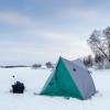 Палатка зимняя двускатная HELIOS DELTA Комфорт, утепленная