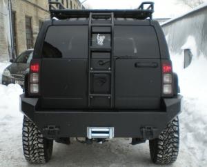 Задний бампер HUMMER H3