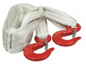 Ремень буксировочный, динамический разрывная нагрузка 8т. 6 м. (60 мм) с крюками