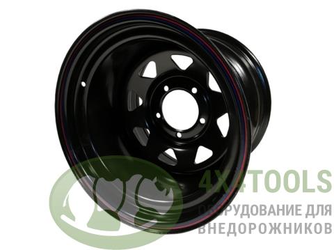 Диск усиленный УАЗ стальной черный 5x139,7 12xR16 d110 ET-55