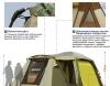 Пристройка к шатру Fortuna 300 и внутренняя палатка (хаки/желто-горчичный)