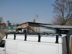 Багажник для Mercedes-Benz Sprinter (Classic 313,411) с сеткой