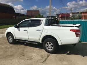 Крышка кузова Mitsubishi L200 распашная, аллюминий (2014+)
