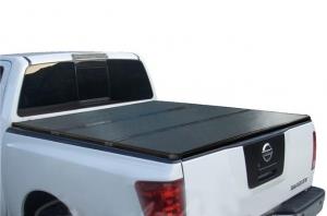 Крышка на кузов пикапа жесткая, 3 секции Nissan NP300/D22/D21/Frontier Double cab, 1.485m Bed