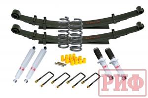 Лифт-комплект РИФ газовый Mitsubishi L200 2015+, Fiat Fullback 2016+ мягкий лифт 40 мм