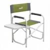 Кресло директорское HELIOS с откидным столиком (серый/зеленый)