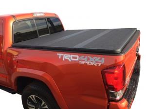 Крышка на кузов пикапа жесткая, 3 секции 2005-2015 Toyota Tacoma Double Cab, 5`Short Bed