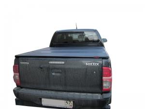Крышка на кузов пикапа жесткая, 3 секции 2015+ Toyota Hilux /Revo Double Cab, 1.55m Bed